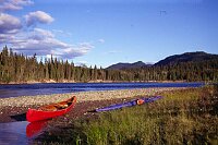 The first 60km down the river