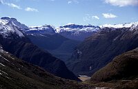 Routeburn Track, Harris saddle