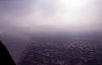 Over the Everglades western of Miami - the Controller allowed only 1500ft over the waiting Gators!