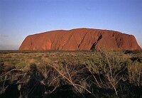 Uluru at sunset
