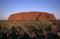 Uluru at sunset